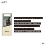 Mo Card Life Excerpt Series Text Sticker Handbook Life MMK06E098
