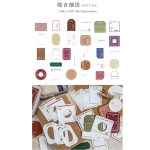 Mo Card Vintage Scrapbook Sticker Soft Talk MMK05F091