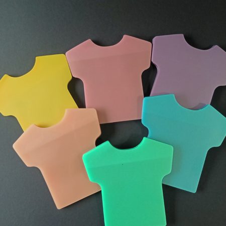 Shaped Translucent Sticky Notes T- Shirt 50 Sheets