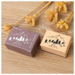 Wood Mounted Stamp SC-802