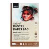 Brustro Artists Pastel Paper Pad Earth Tones 160gsm 3.5in x 5.5in 24 Sheets (BRPPET4x6)