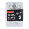 Brustro Slim Battery Operated Eraser Refills Set of 50 ((BRSER50))