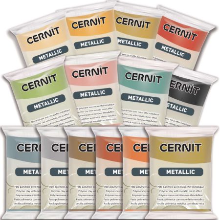 Cernit Polymer Clay Metallic Series 56g (Open Stock)