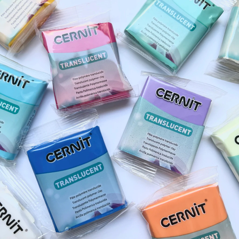 Cernit Polymer Clay Translucent Series 56 (Open Stock)