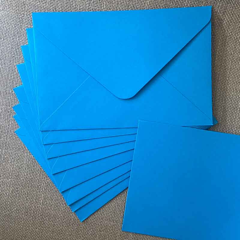 Colour Envelope 180gsm Azul Blue