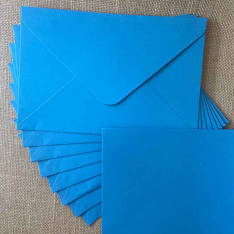 Colour Envelope 180gsm Faded Blue