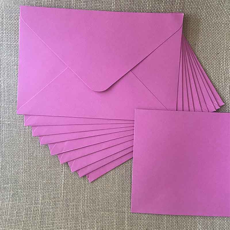 Colour Envelope 180gsm Fucsia Pink