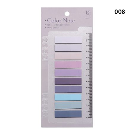 Colour Sticky Notes Flages Set of 10 (008)