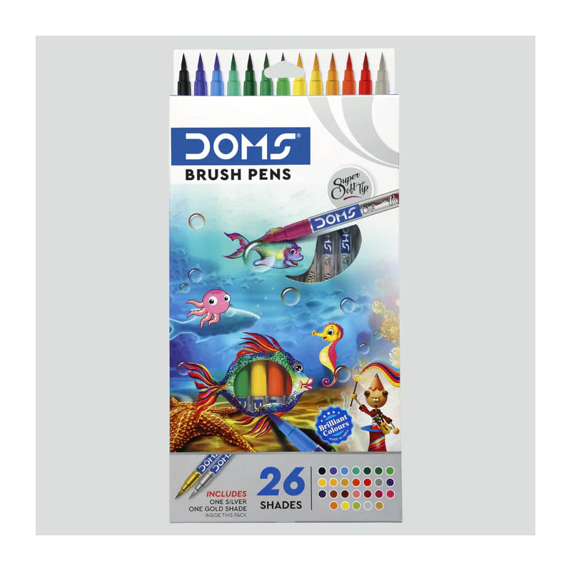 DOMS Brush Pen Set of 26