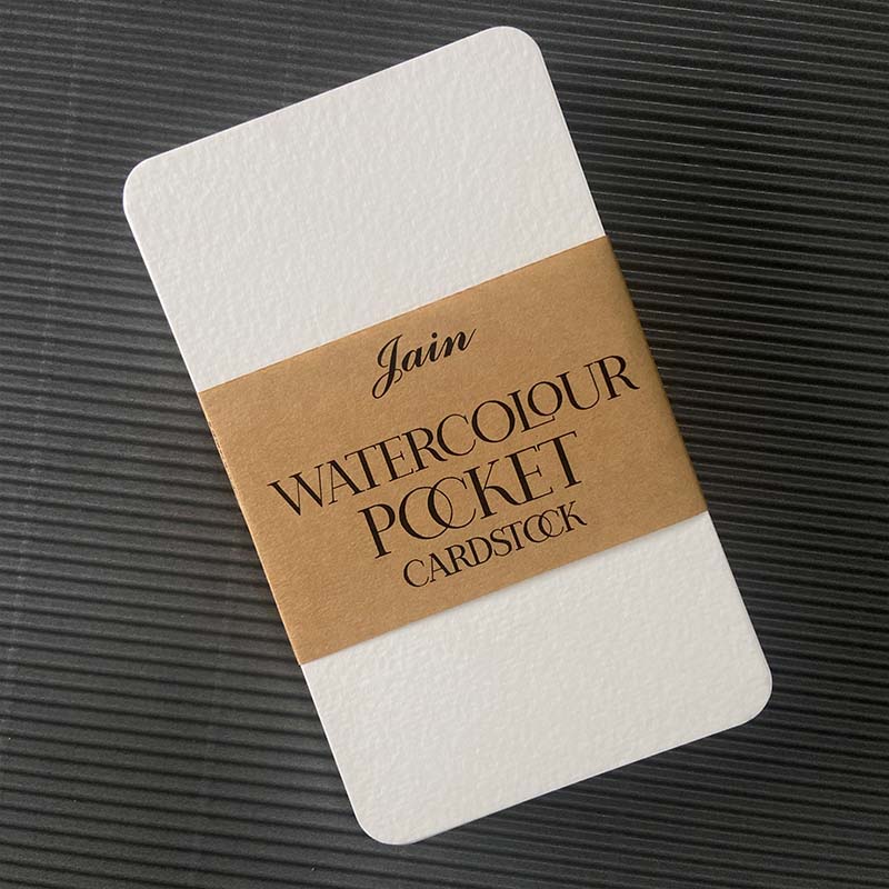 Jain Watercolour Pocket Cardstock 300gsm