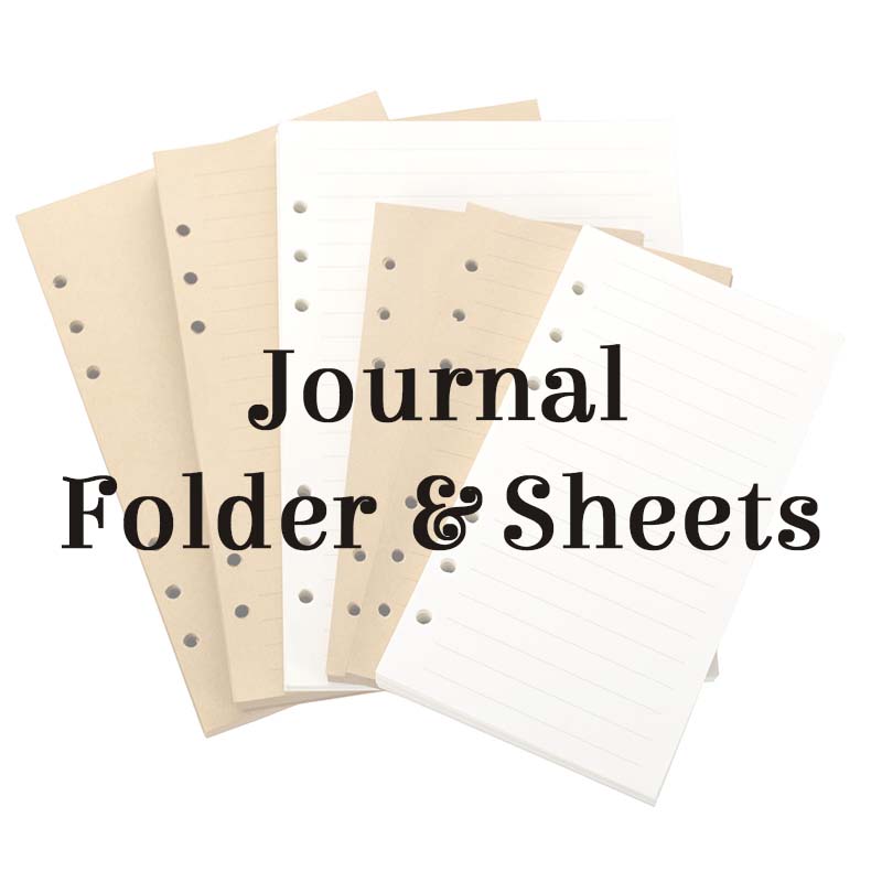 Journal Folder and Sheets