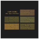 Journal Golden Fairy Tale English Stamping Sticker HGD-JSTH008