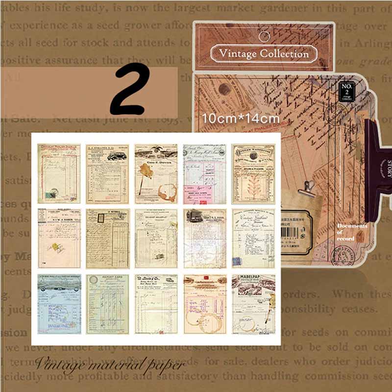 Journal Vintage Collection Paper Pack Documents Of Record YXSC00066LDJ