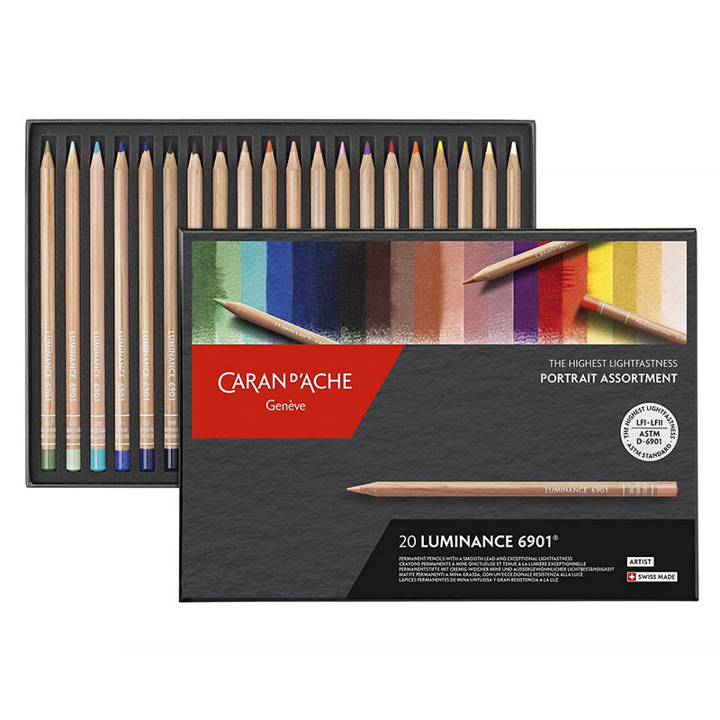 Luminance Portrait Color Pencil 20 Shades