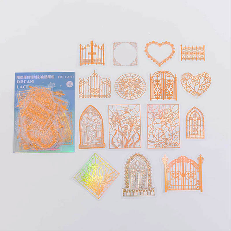 Mo Card Gold Dreamland Sticker Dream Lace MMK06E516