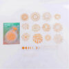 Mo Card Gold Dreamland Sticker Fireworks Stars MMK06E513