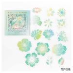Mo Card Gradient Butterfly Sticker Rosemary Blooms MMK06F445