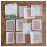 Mo Card Half Ray Series Paper Cutout Lace Jin Lout MMK12F048