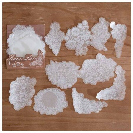 Mo Card Half Ray Series Paper Cutout kapo Lace MMK12F052