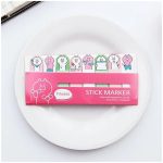 Peep Out Sticky Note Flags Set of 8 (Fituess-0808PP)