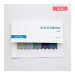 Gradient Post It Flags Set of 5 -Dark Green Tones (GGB06)
