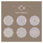 Journal Alice In The Mirror Holographic Sticker HGD-ZALS007