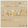 Journal Deco Paper Pack (100pcs) SCB-6209