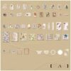 Journal Deco Paper Pack (100pcs) SCB-6211