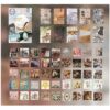 Journal Miss Time Cutout Sticker Baroque Poetry HZTZ-5243