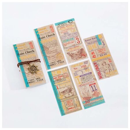 Journal Retro Traveller Paper Note TS06E101