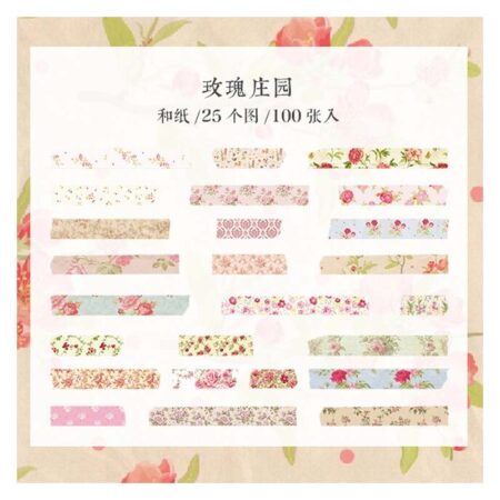 Journal Sleeping In Wanderland Washi Sticker Strips HGD-MYXJ004