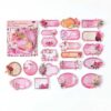 Mo Card Retro Flower Label Sticker Rose Dream MMK06F167