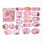 Mo Card Retro Flower Label Sticker Rose Dream MMK06F167