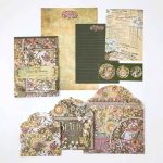 Mo Card Vintage Envelope Stationery Set Carpet Of Flowers MMK10F060