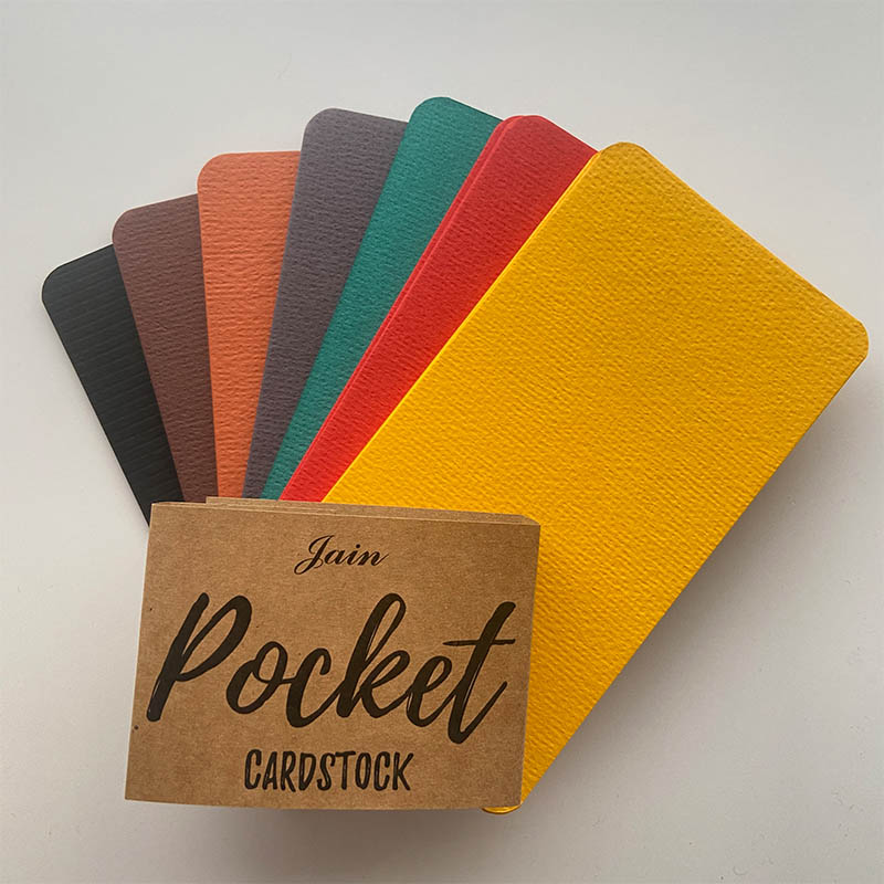 Pocket Cardstock Assorted Felt Textured