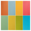 Anupam Vivid Coloured Plain Notebook A5 Size