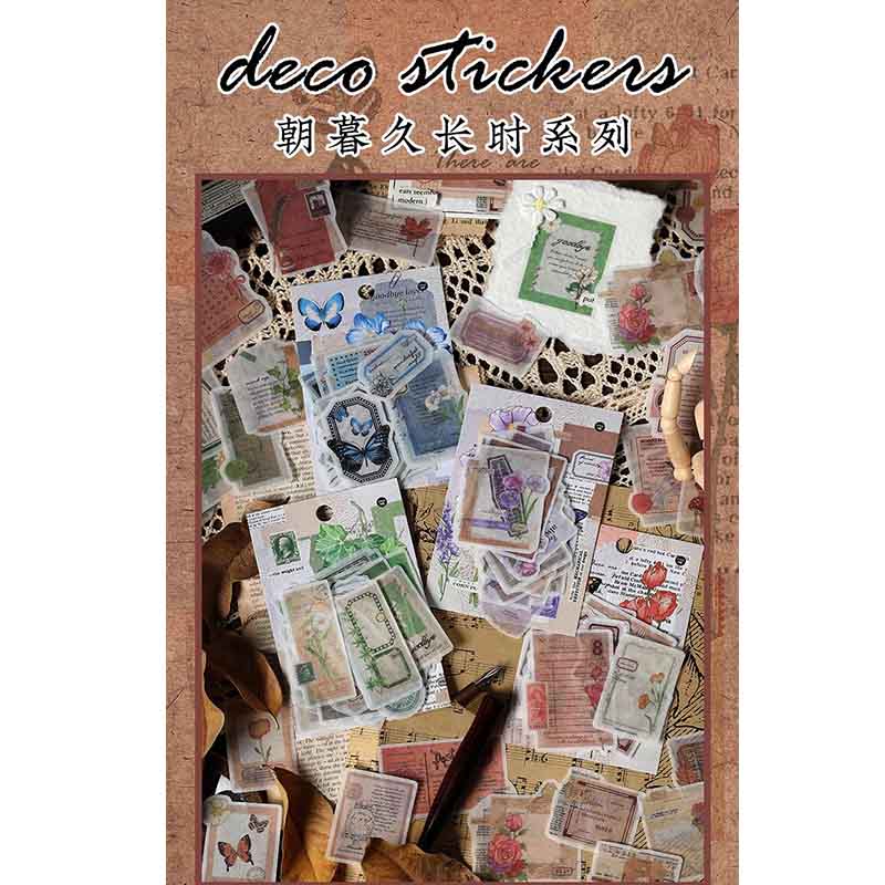 Journal Deco Sticker Long Time Series 30pcs TZB