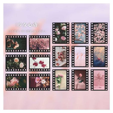 Journal Film Aesthetic Sticker BKS-DGSG008