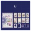 Journal Lace Flower Cutout Sticker MG023-0095