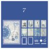 Journal Lace Flower Cutout Sticker MG023-0096