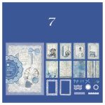 Journal Lace Flower Cutout Sticker MG023-0096