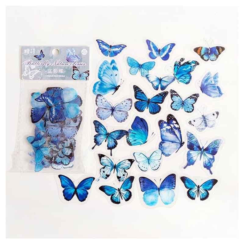 Journal Sticker Butterfly Nature Series TS06E019