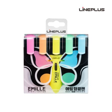 Lineplus Emille Highlighter Set Of 5
