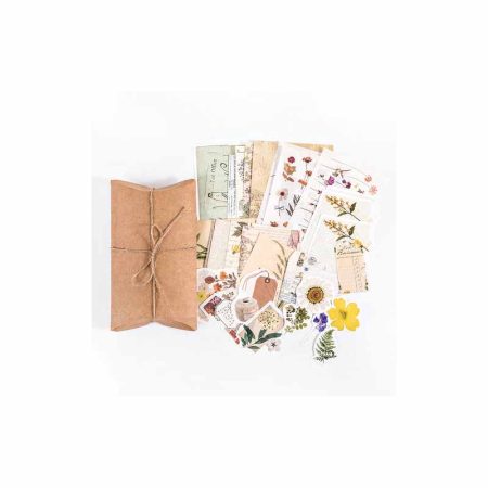 MoCard Journal Paper Pack Dried Flowers MMK17D048