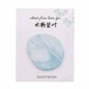 Floral Shaped Post It - Blue Leaf (ZS18-450)