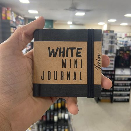 Jain Mini Journal White