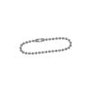 Ball Tag Chain 6 inch Silver