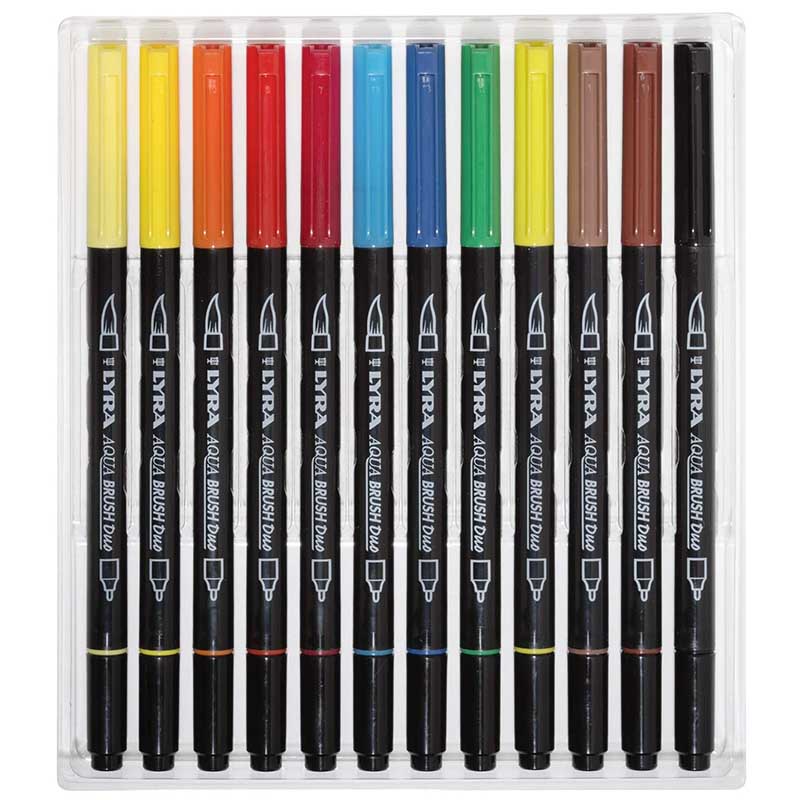 LYRA Aqua Brush Duo Pen Set of 12
