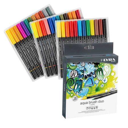 LYRA Aqua Brush Duo Pen Set of 36