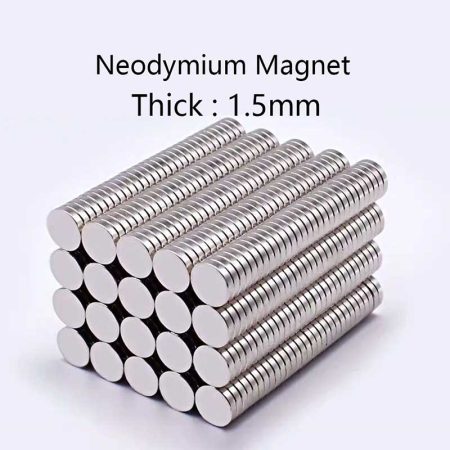 Neodymium Metal Magnet 5mm (Pack of 20Pcs)